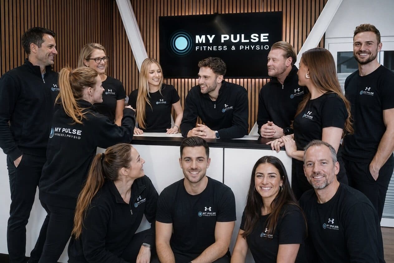 Das MY PULSE Team aus Trainern und Therapeuten in Bonn